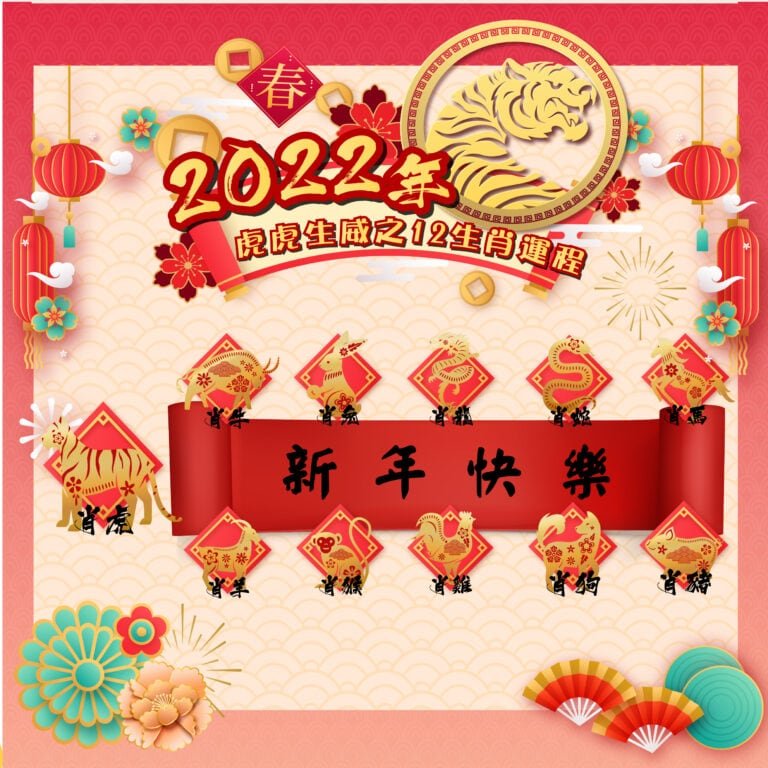 虎虎生威之12生肖運程